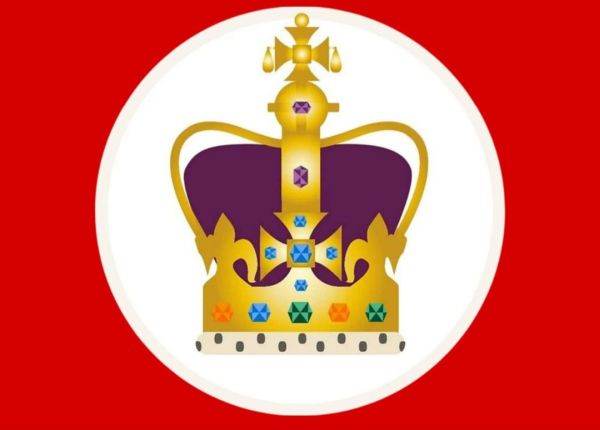 Semnul pentru Twitter creat cu ocazia încoronării