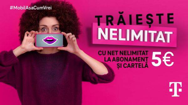 Telekom Mobile lansează campania "Trăieşte Nelimitat cu Nelimitat"