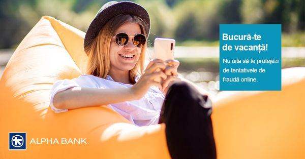  Alpha Bank Romania: Recomandări pentru cumpărături online în siguranţă, în sezonul estival