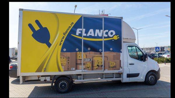  Flanco livrează în Bucureşti şi Ilfov cu flota proprie