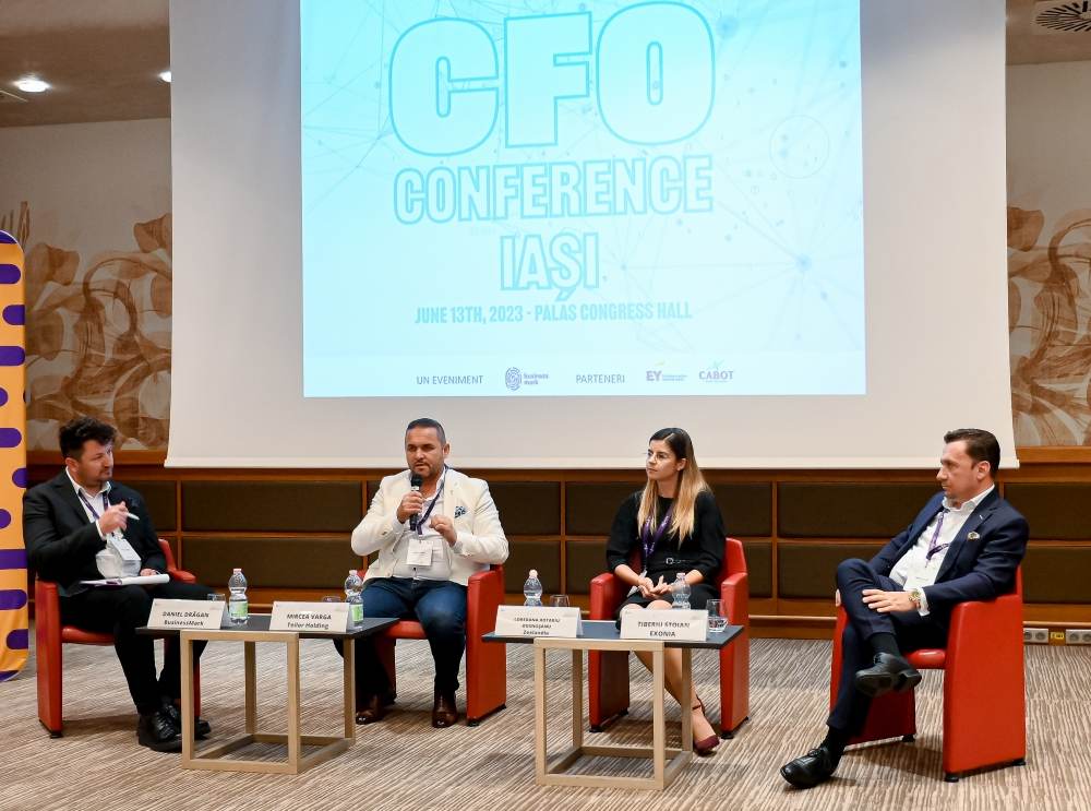 CFO Conference Iaşi 2023: CFO-ul a devenit un element care ne ajută să anticipăm pe termen mediu şi lung şi să facem scenarii