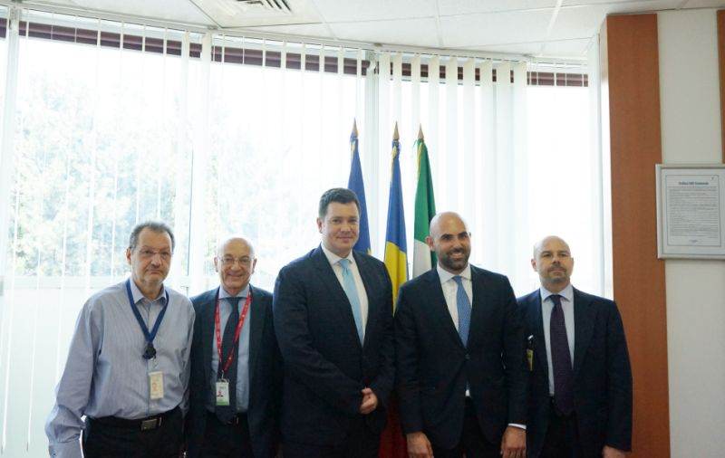 Domnul Secretar de Stat Tullio Ferrante a vizitat centrala nucleară de la Cernavodă
