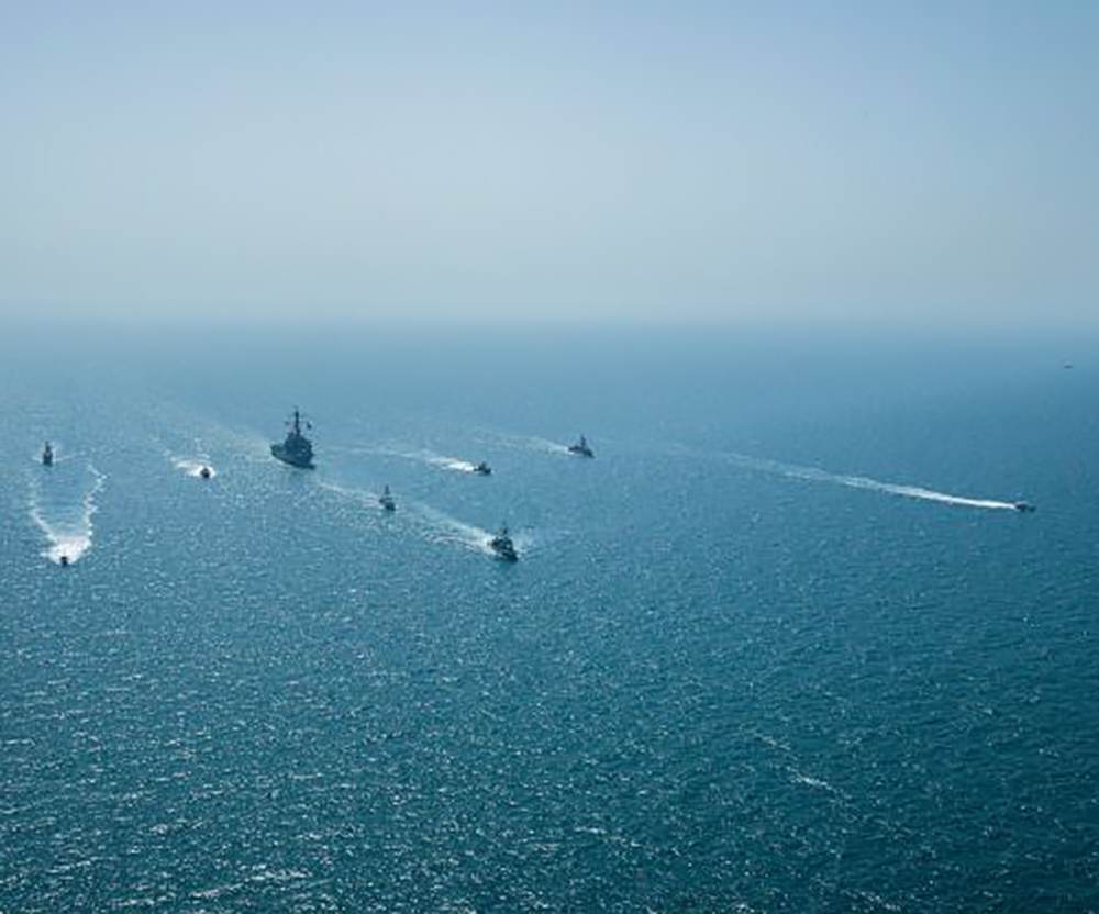 Peste 750 de militari din mai multe ţări, printre care România, Franţa, Marea Britanie, SUA, participă la un exerciţiu militar în Marea Neagră