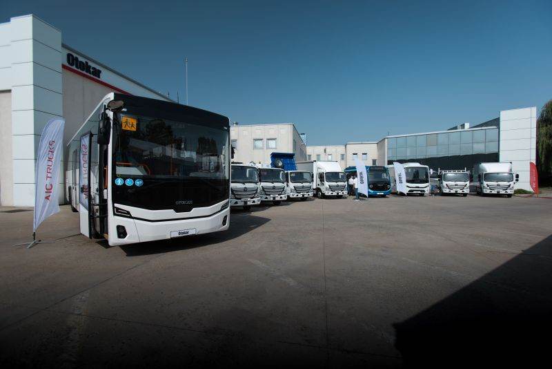 AIC Trucks sărbătoreşte parteneriatul cu Otokar