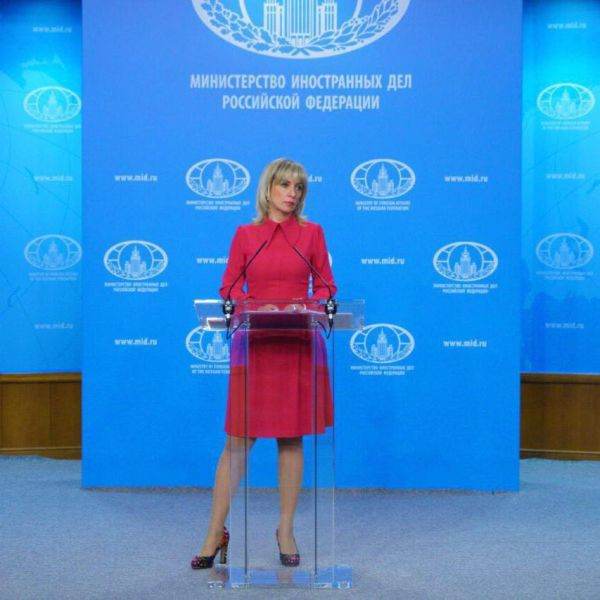 Sursa foto: facebook / Maria Zakharova.