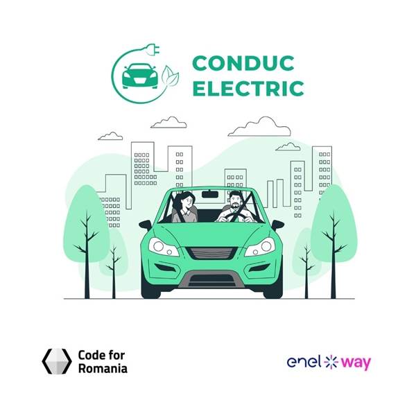 Code for Romania şi Enel X Way lansează platforma online "Conduc Electric"