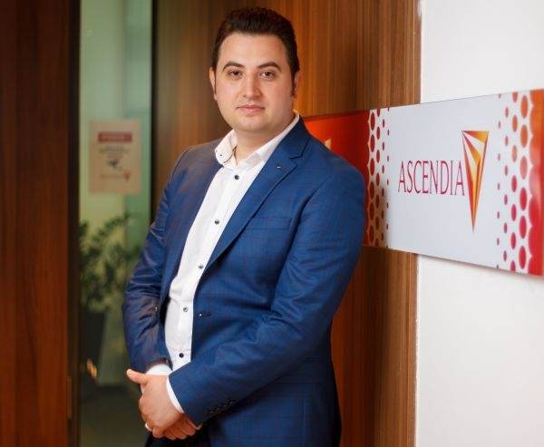 Cosmin Mălureanu, cofondator şi CEO al Ascendia. 