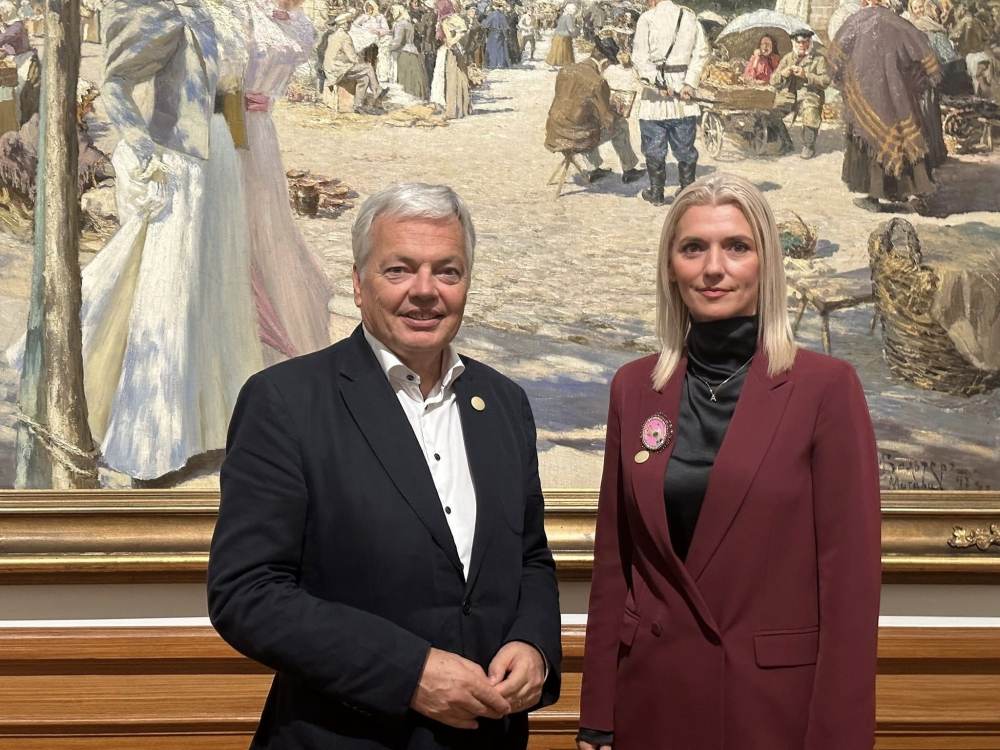 Gorghiu şi comisarul european pe Justiţie, discuţii despre pensiile magistraţilor: "Vom găsi curând o soluţie de echilibru"