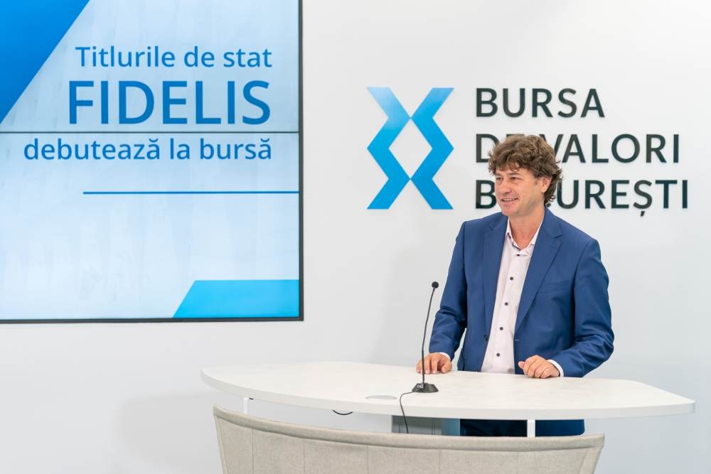Nanu: "Peste 30% dintre participanţii noi la Bursă au doar tranzacţii cu titluri Fidelis"