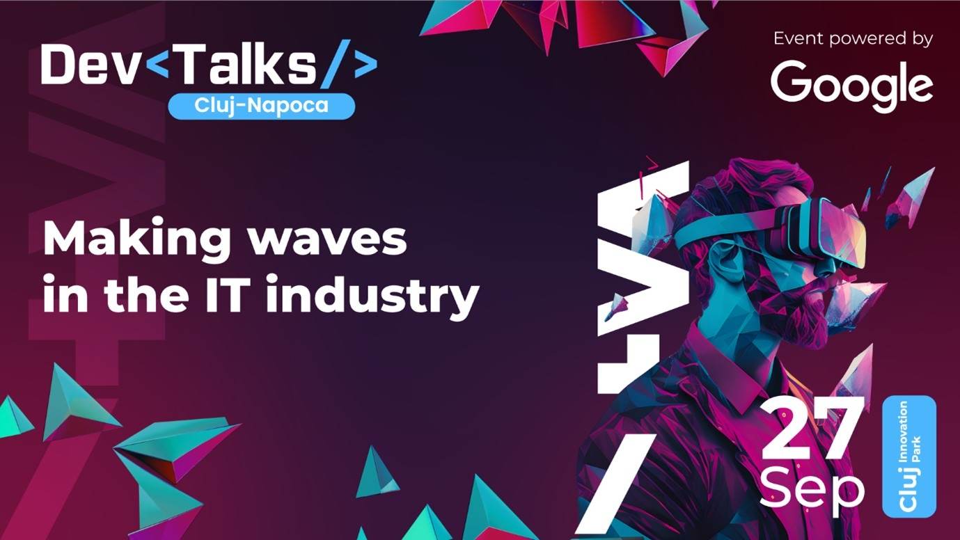 Google - Partenerul Principal al evenimentului DevTalks Cluj-Napoca 2023