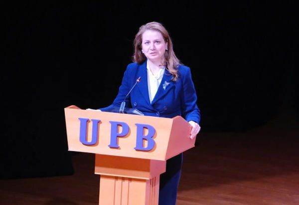 The Minister of Education, Ligia Deca (photo source: facebook)