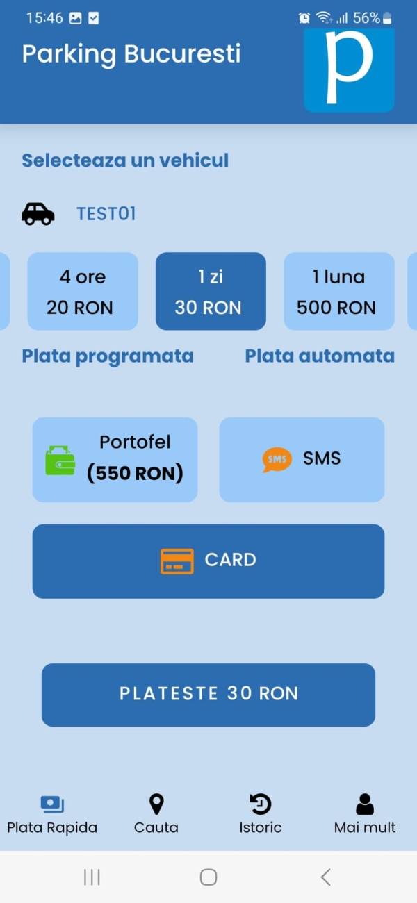 Nicuşor Dan anunţă o nouă versiune a aplicaţiei de plată a parcărilor administrate de Primăria Capitalei