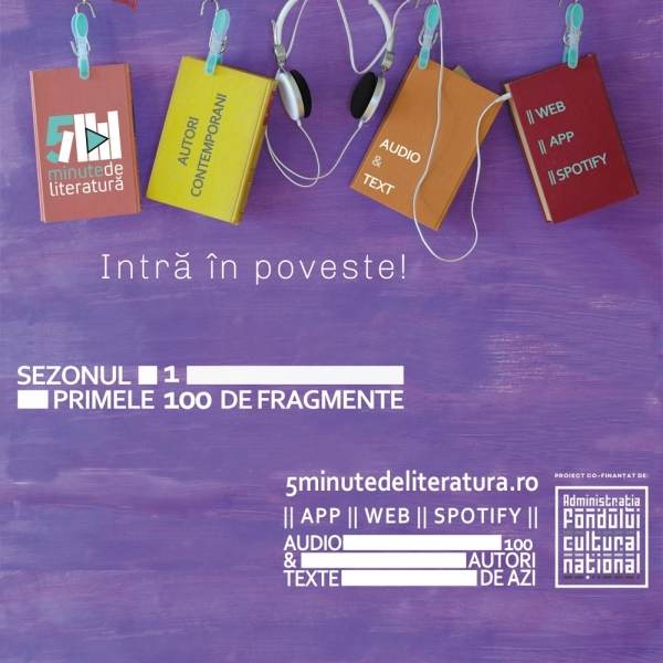 Primul audio-showroom de literatură - "5minute de literatură"