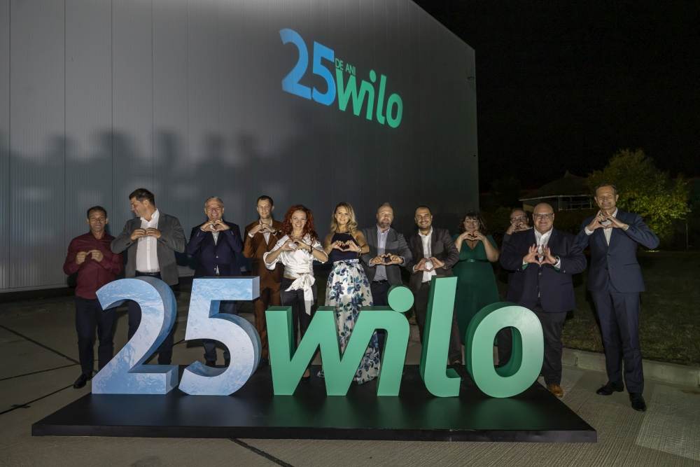 La aniversarea de 25 de ani, WILO atinge afaceri de aproape 81 de milioane de lei în 2022