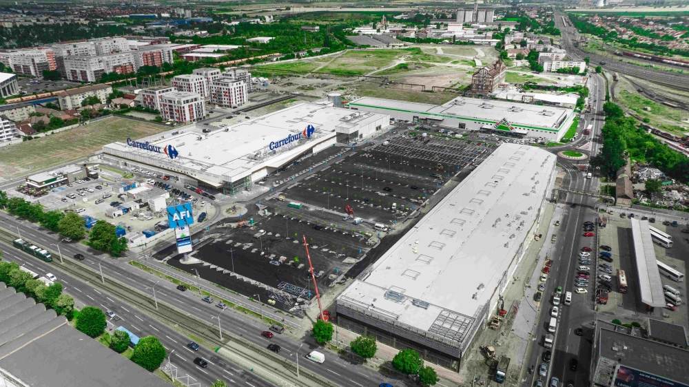 AFI Europe deschide primul său parc de retail din România