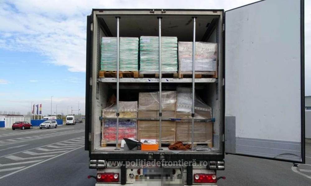 PTF Calafat: "Bunuri susceptibile a fi contrafăcute, în valoare de aproximativ 4 milioane de lei"