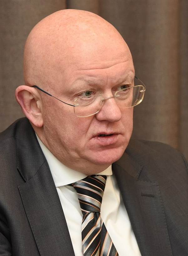 Vasily Nebenzya, Ambasadorul Rusiei