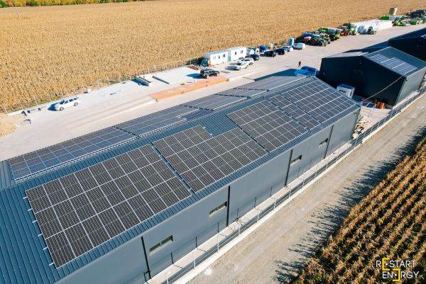 Restart Energy a implementat două sisteme de panouri fotovoltaice pentru compania Moldova Farming, în valoare totală de aproximativ 300.000 de euro 