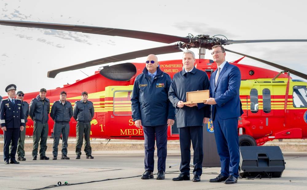  Lockheed Martin: "PZL Mielec livrează României primele elicoptere Sikorsky S-70 Black Hawk"