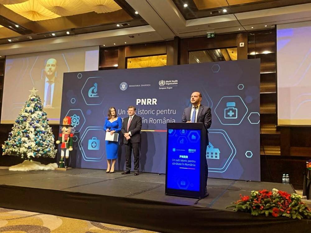 Rogobete: "Peste 3.500 de proiecte de sănătate sunt în derulare în România"