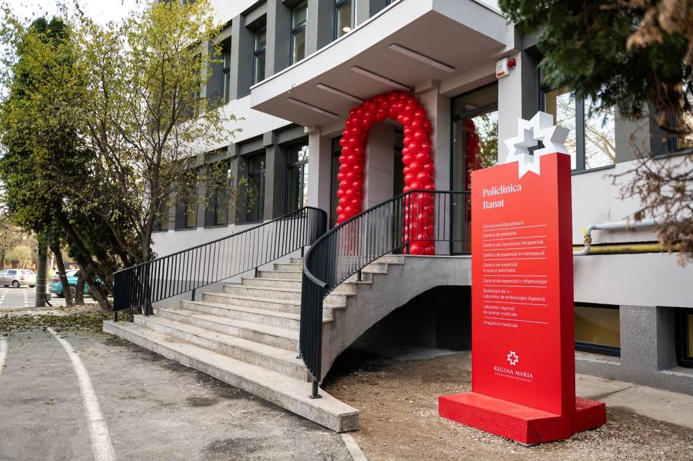 Regina Maria îşi consolidează strategia de extindere regională şi investeşte 8 milioane de euro în Policlinica Banat din Timişoara