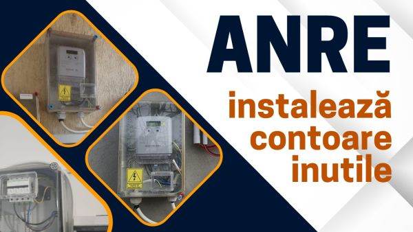  ANRE instalează cotoare inutile