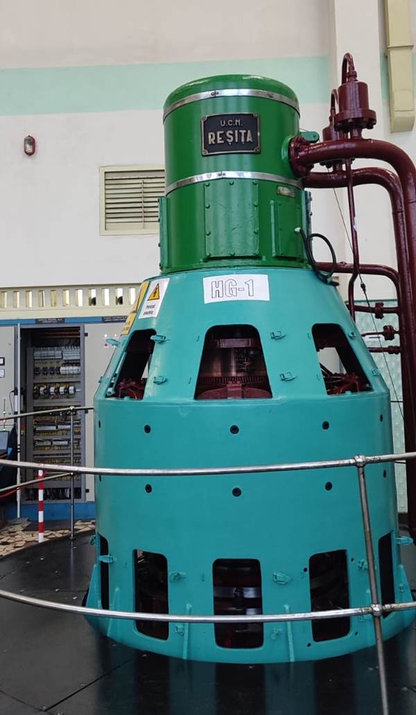 Hidroelectrica a finalizat lucrările la hidroagregatul nr. 1 de la hidrocentrala Costişa