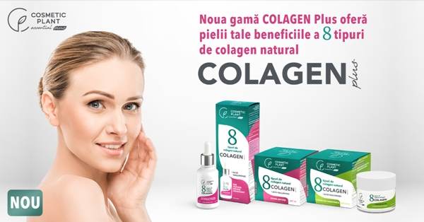 Cosmetic Plant lansează gama Colagen Plus