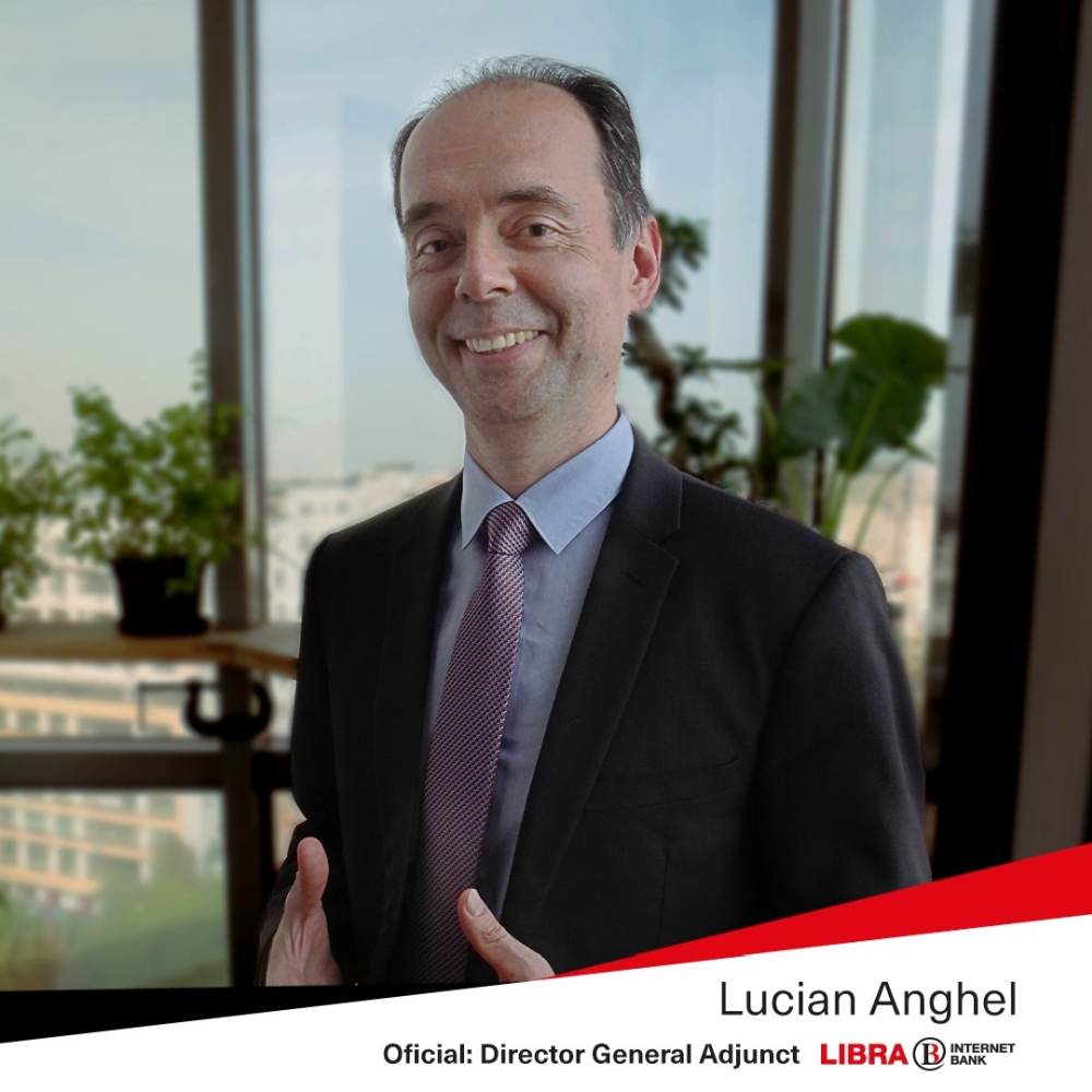 Lucian Anghel a primit oficial aprobarea BNR pentru preluarea funcţiei de Director General-Adjunct al Libra Internet Bank