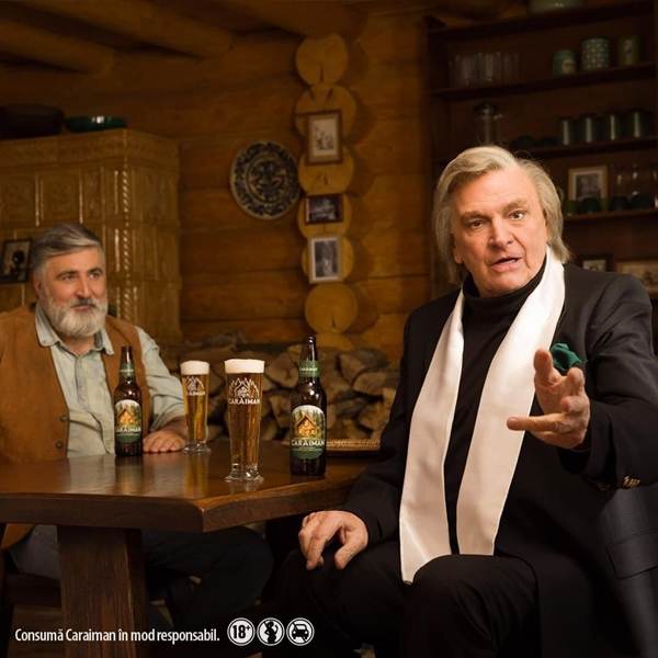 Florin Piersic devine imaginea Caraiman, noul brand de bere din portofoliul Bergenbier