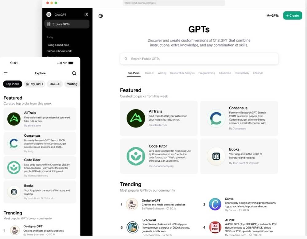 OpenAI deschide accesul la GPT Store