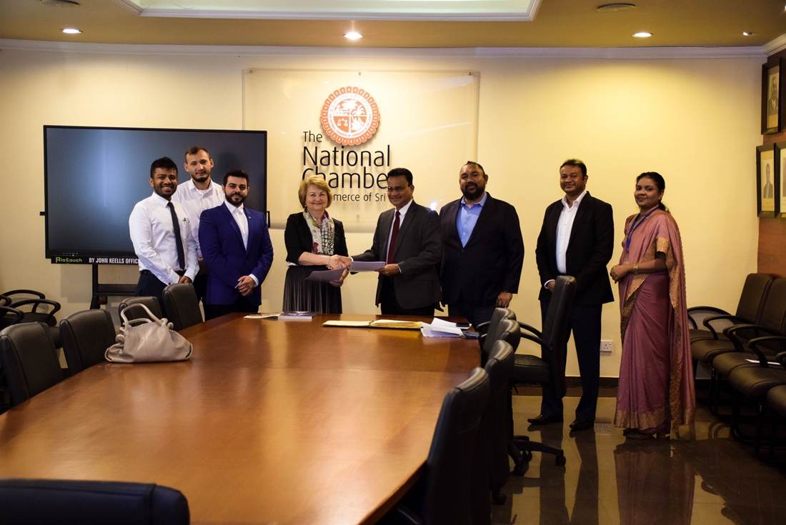 CCIB a semnat un Memorandum de Înţelegere cu Camera Naţională de Comerţ Sri Lanka