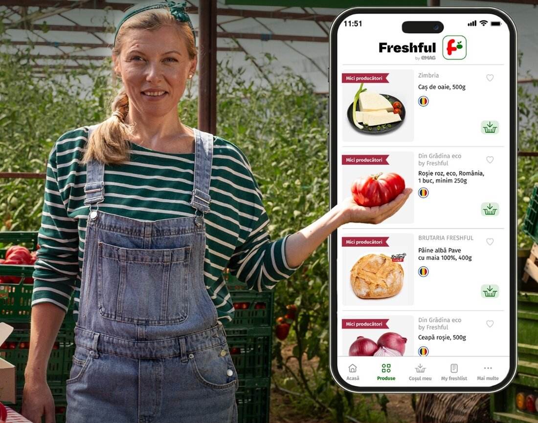 Numărul producătorilor locali care îşi dezvoltă businessul prin Freshful a crescut cu 20% în ultimul an