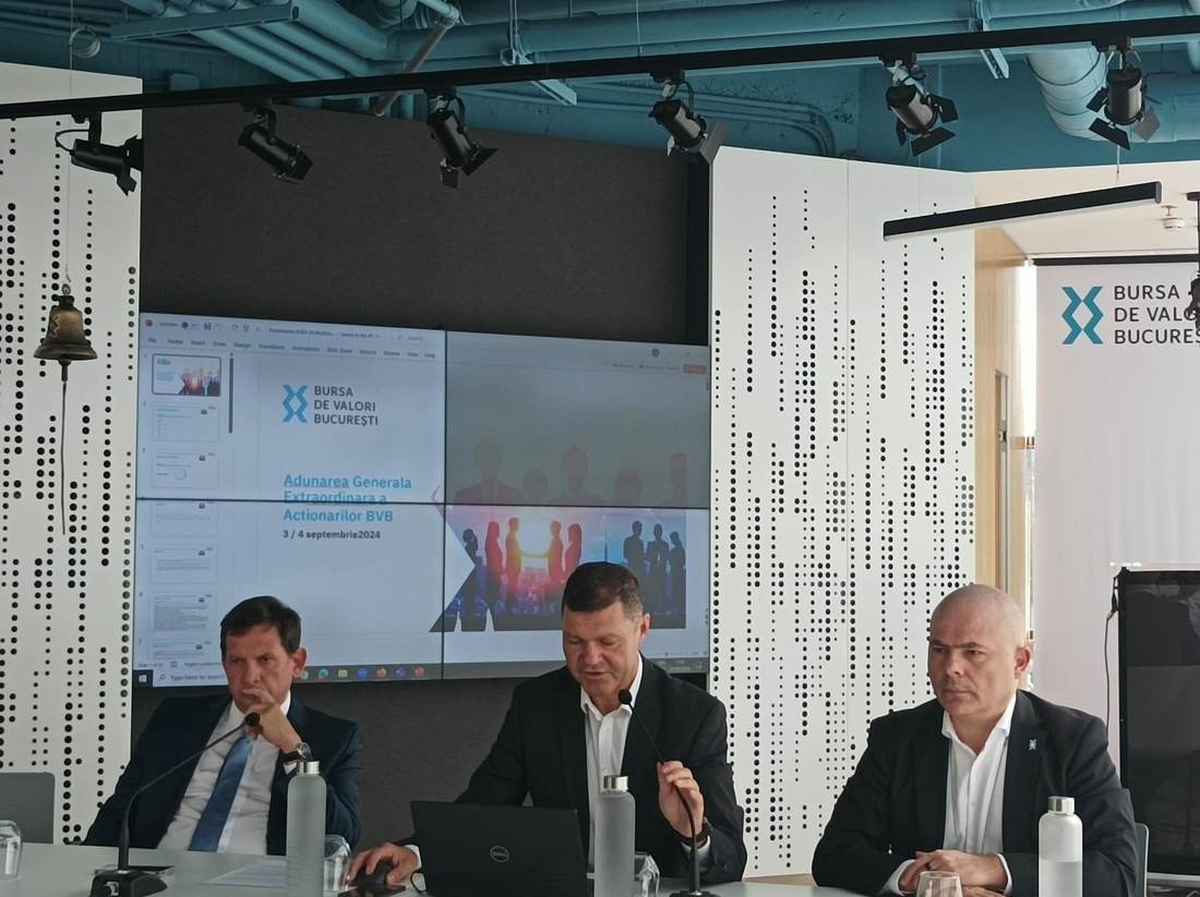 Acţionarii BVB au aprobat participarea bursei la majorarea capitalului CCP.RO