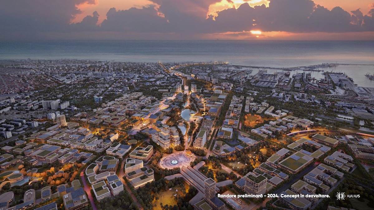 IULIUS şi Foster + Partners: Viziune regenerativă pentru Constanţa