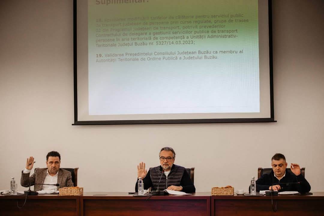 Ordonanţa "Trenuleţ" nu aduce concedieri la Consiliul Judeţean Buzău