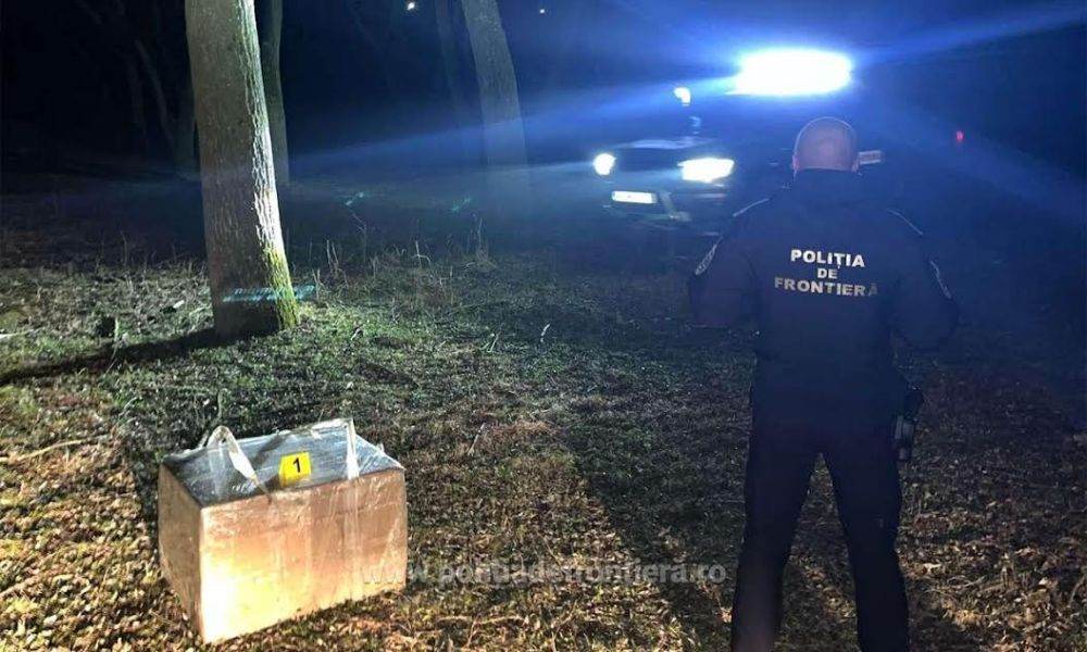 Ţigări de contrabandă reţinute cu focuri de armă la frontiera cu Republica Moldova