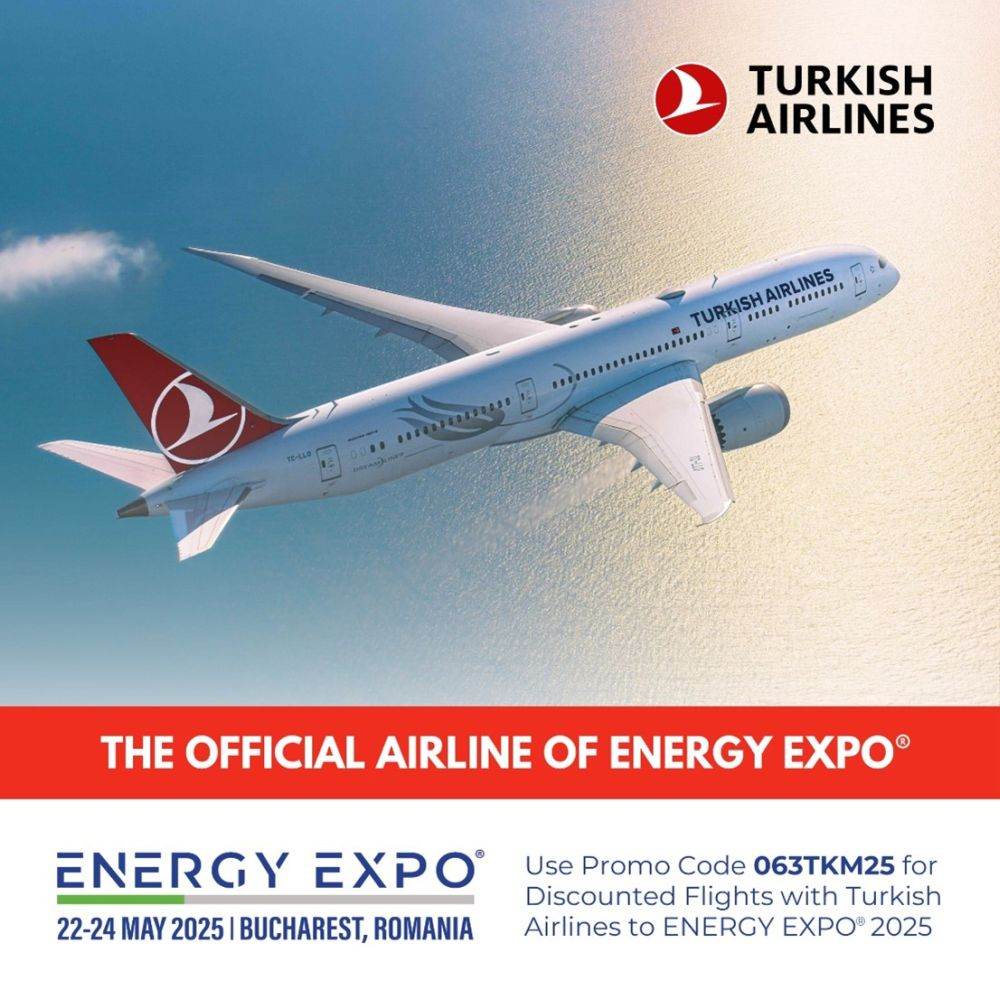 ENERGY EXPO 2025 încheie un parteneriat cu Turkish Airlines 