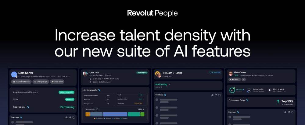Revolut introduce funcţionalităţi AI în platforma de managementul talentelor, Revolut People