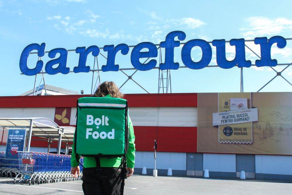 Magazinele Carrefour, lansate în aplicaţia Bolt Food