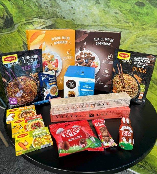 De la micul dejun la prânz sau cină, de bază sau pentru răsfăţ, produsele Nestle rămân apreciate de români