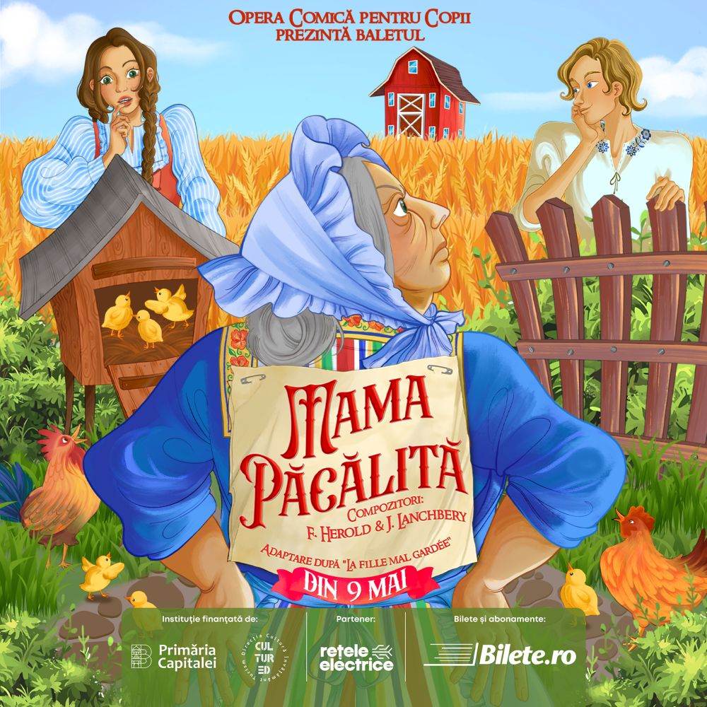 "Mama păcălită" - premiera de balet a primăverii la Opera Comică pentru Copii