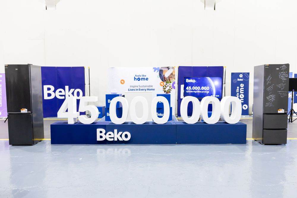Beko România depăşeşte pragul de 45 milioane aparate frigorifice la fabrica din Găeşti