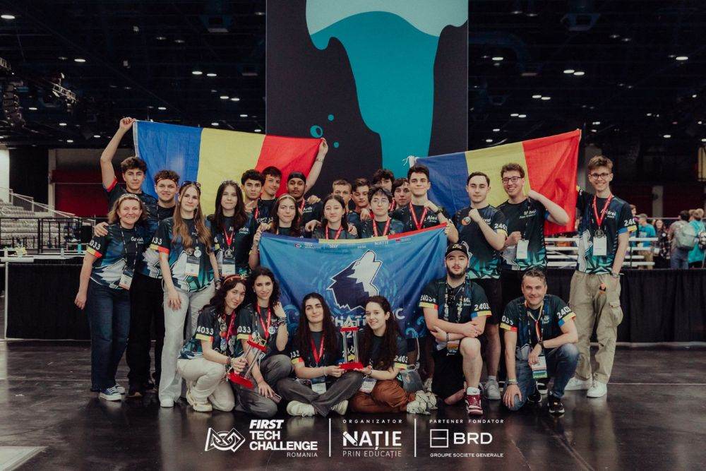 România, premiată din nou la campionatul mondial de robotică FIRST Tech Challenge 2025