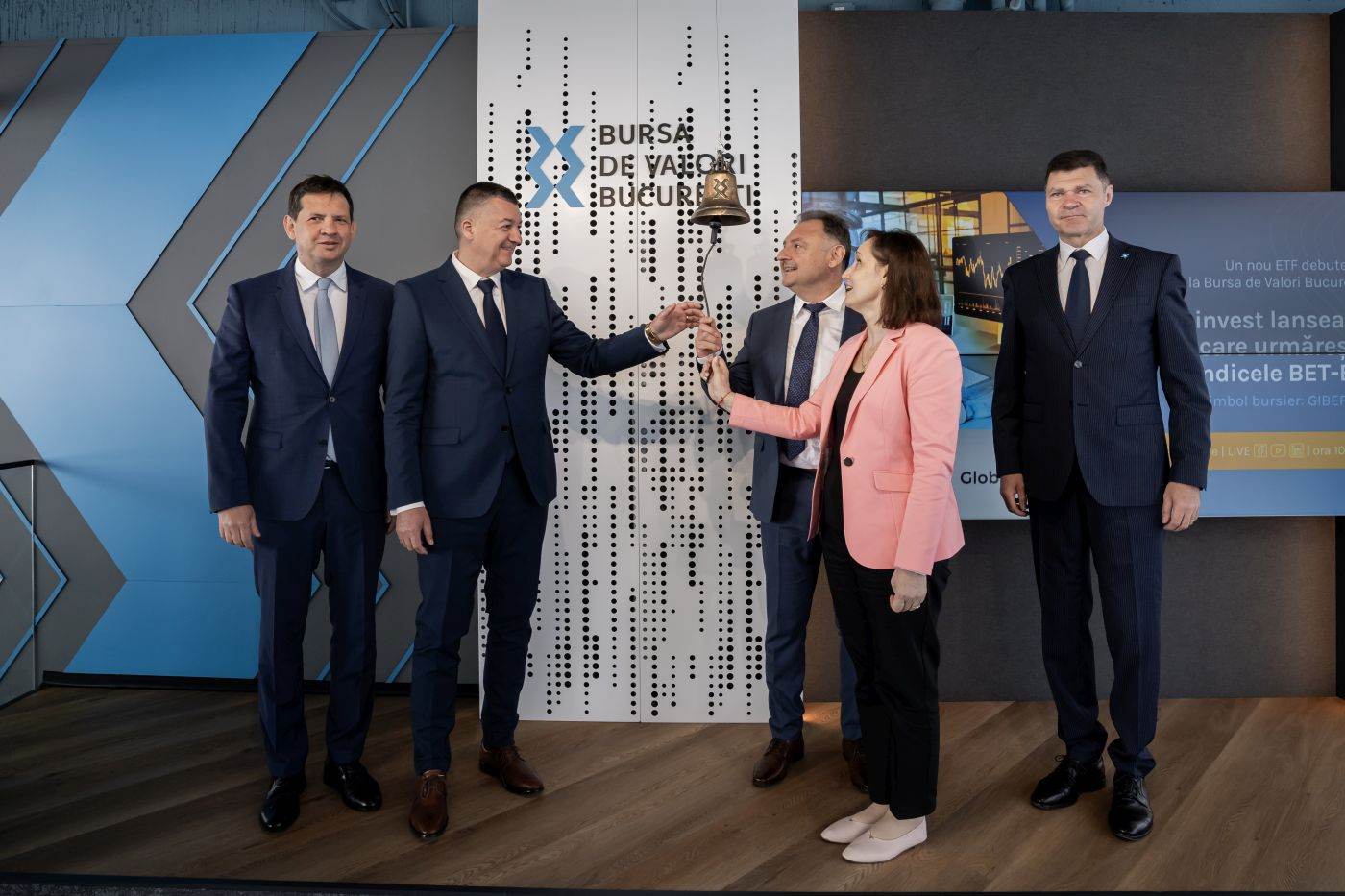 Globinvest Energy & Financials ETF, s-a listat astăzi la BVB