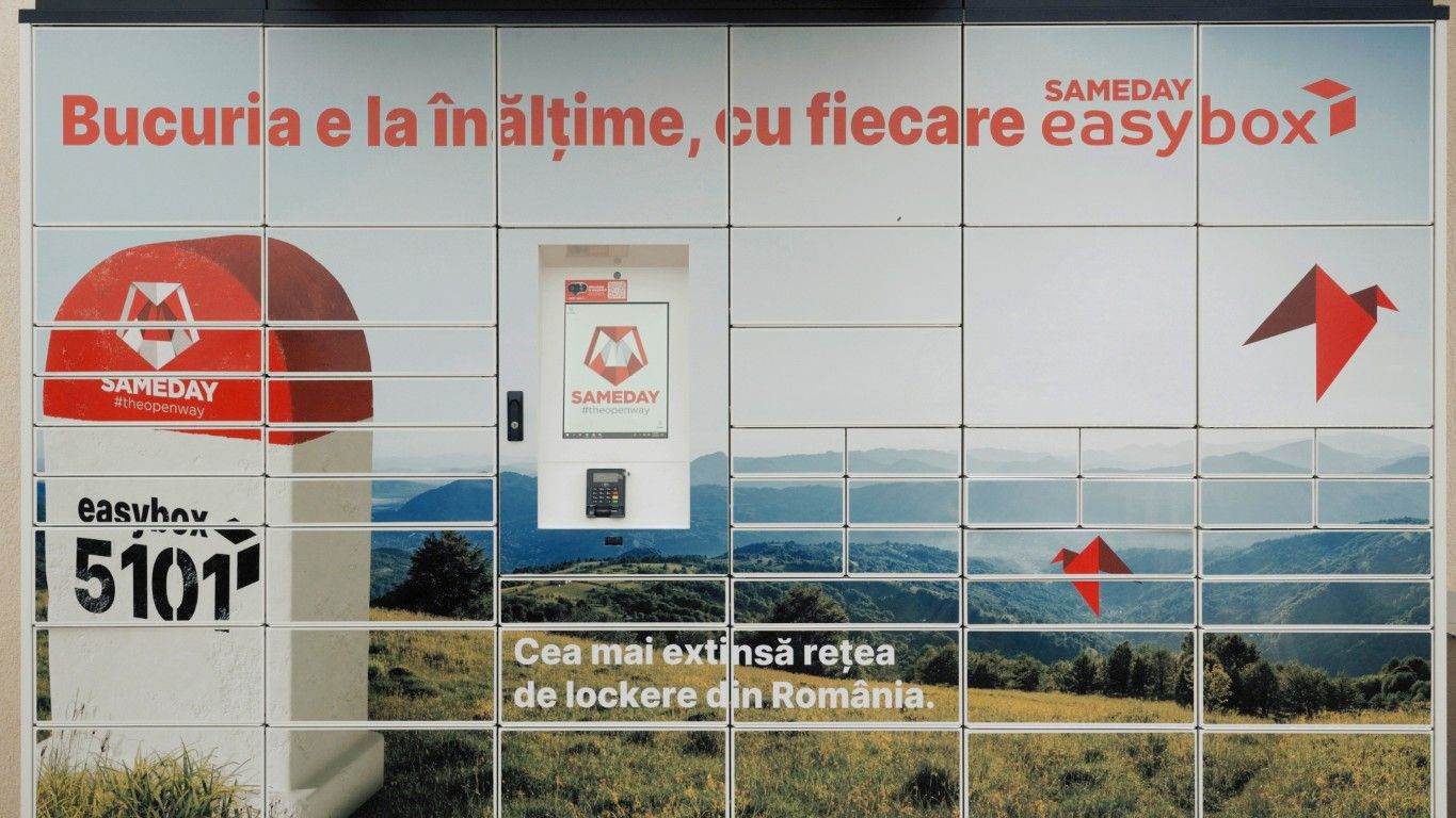  SAMEDAY depăşeşte pragul de 5.100 easybox-uri şi înregistrează 160 milioane de colete livrate în lockerele din România