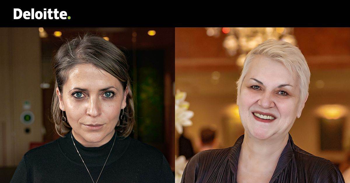 Raluca Bontas si Doina Patrubani, Deloitte Romania