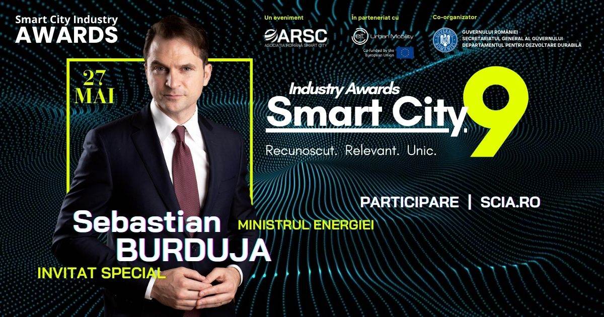 Comunitatea Smart City din România se reuneşte la Gala SCIA 9