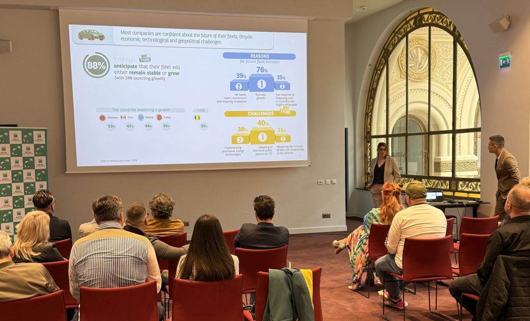 Arval: Flotele auto din România cresc în ciuda infrastructurii deficitare pentru electrice