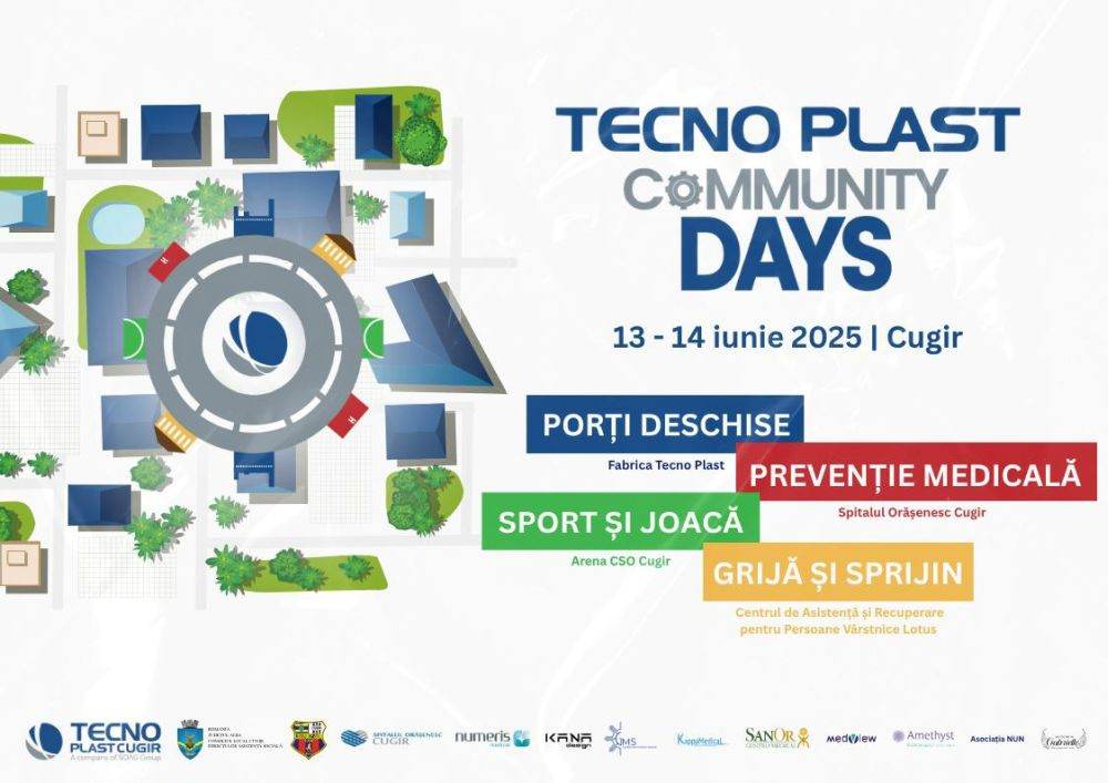 Tecno Plast Community Days, eveniment pentru sănătatea comunităţii locale